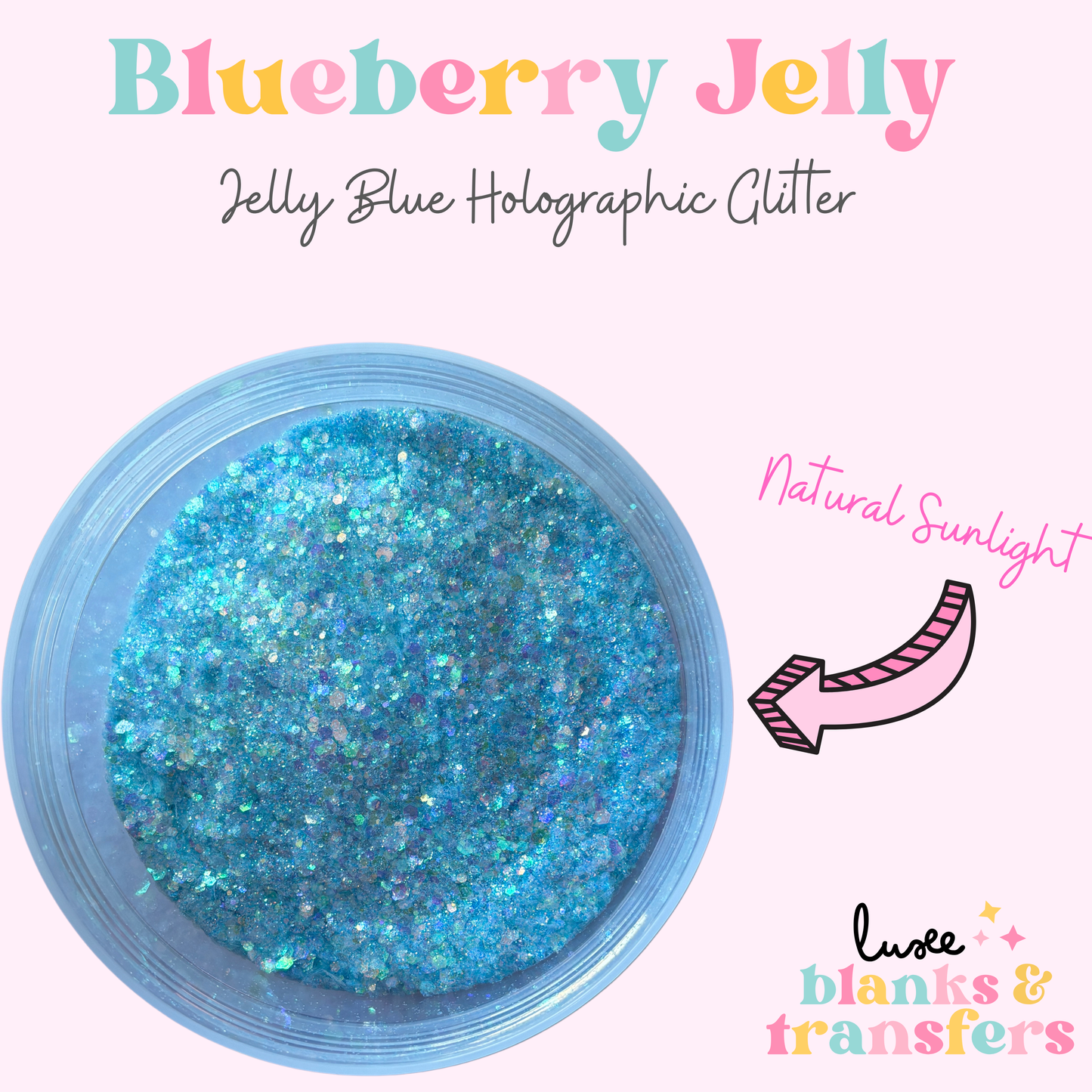 “Blueberry Jelly” Chunky Mix Glitter