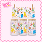 16oz UV DTF Wrap | Sesame Characters | #3096