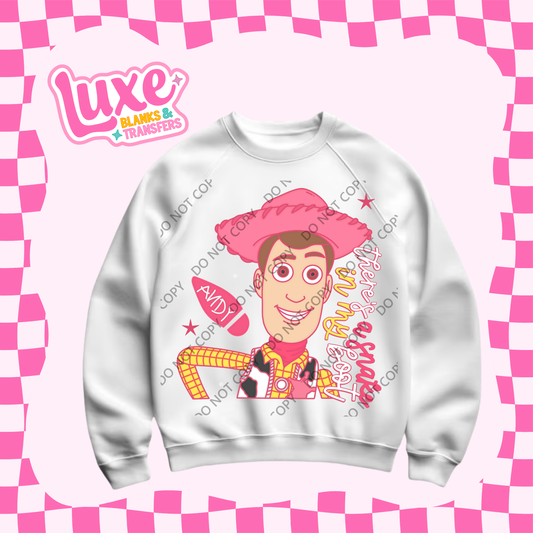 DTF Heat Transfer | Wood/y Pink | #478