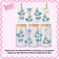 16oz UV DTF Wrap | Al1ce Blue Bows | #188