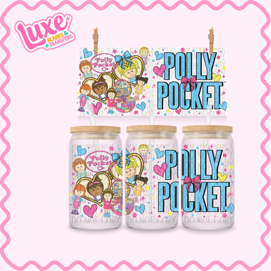 16oz UV DTF Wrap | Polly Pock. | #3393