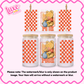 16oz UV DTF Wrap | Checkered Bear | #1265