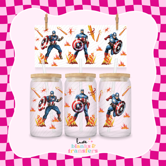Captain USA UV DTF Wrap (#468)