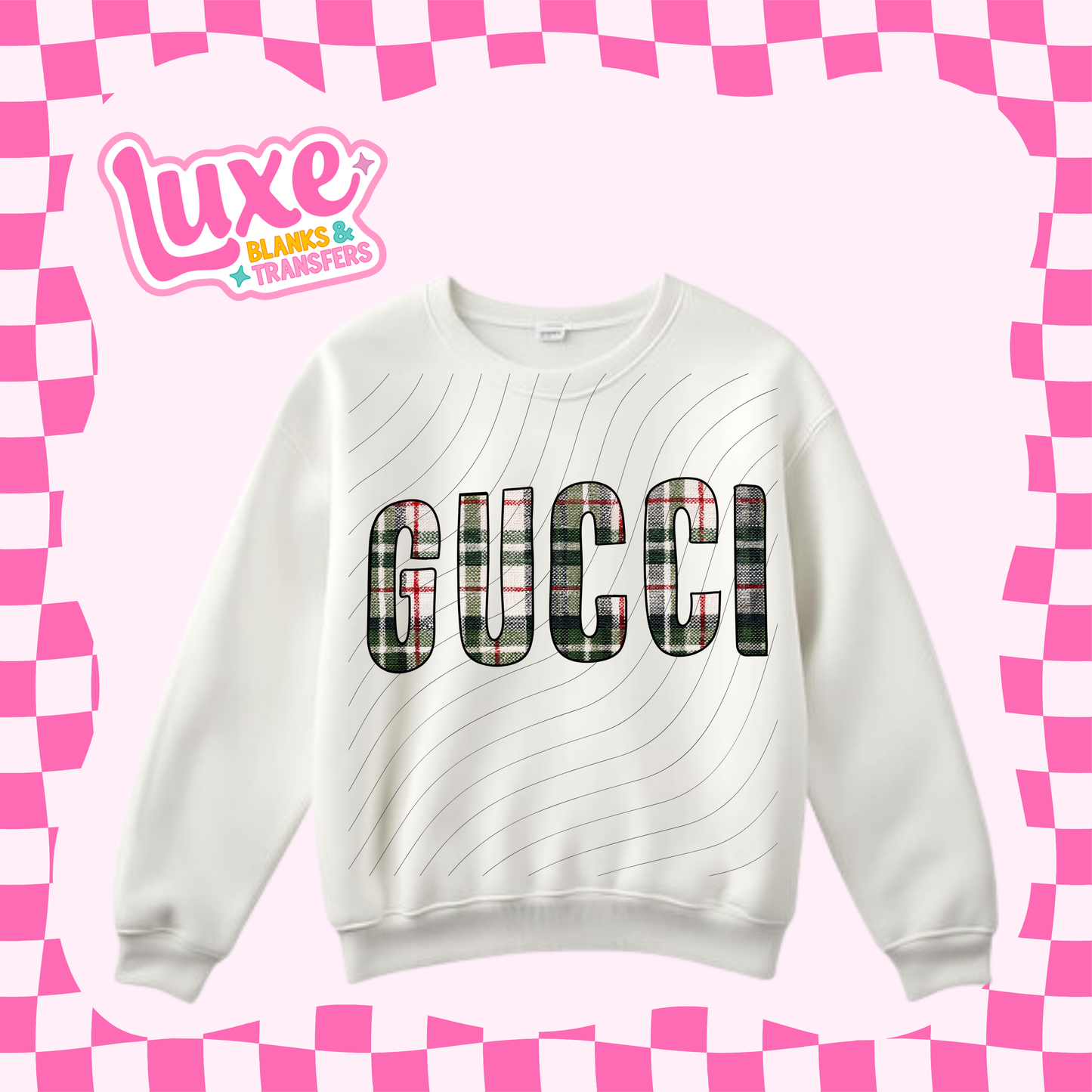 Brand Plaid | DTF Heat Transfer | #215