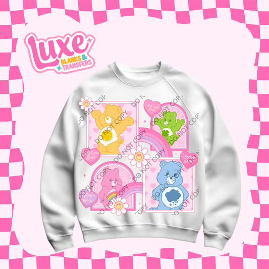 DTF Heat Transfer | Bears Frame | #480