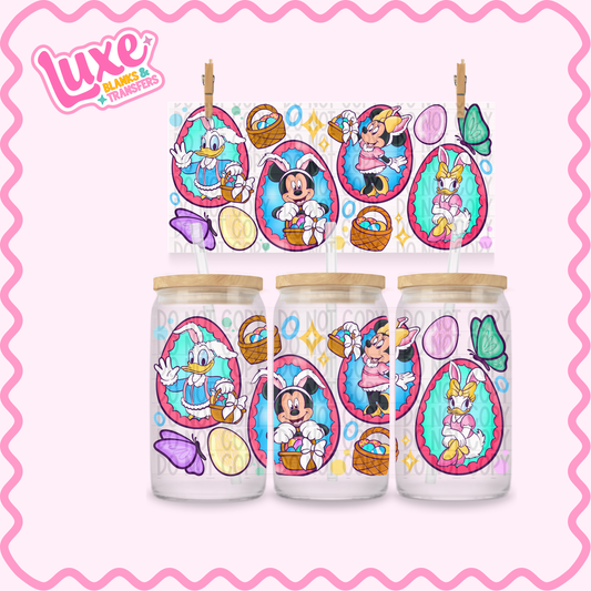 16oz UV DTF Wrap | Dis. Character Easter | #2614