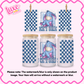 16oz UV DTF Wrap | Checkered Donkey | #1267