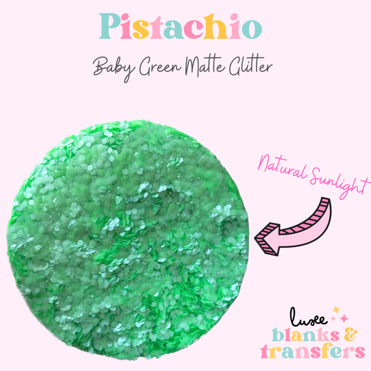 “Pistachio” Chunky Mix Glitter
