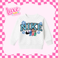 Blue Alien Nke | Kids DTF Heat Transfer | #37