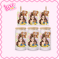 16oz UV DTF Wrap | Beauty Princess Pattern | #3590