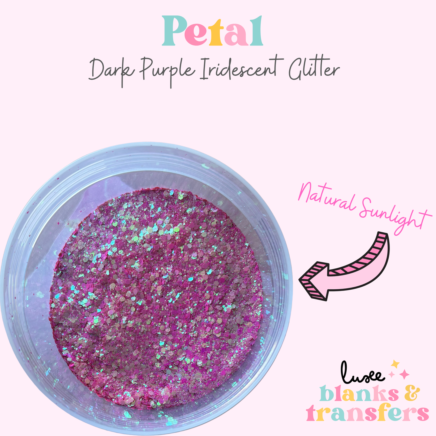 “Petal” Chunky Mix Glitter