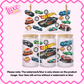 16oz UV DTF Wrap | Car Toy | #1291