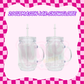 20oz Mason Jar Snow Globe Tumbler
