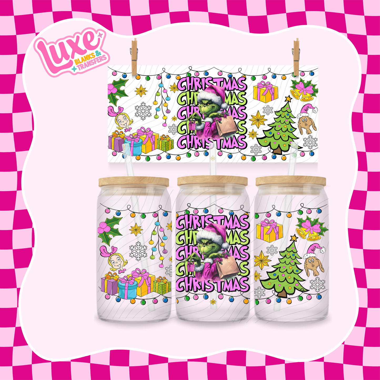 Christmas Vibes 3 | UV DTF Wrap | #1141