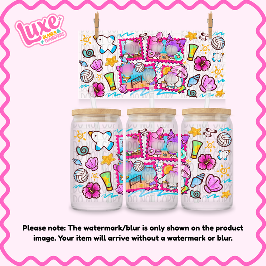 16oz UV DTF Wrap | San/r10 Beach | #1948