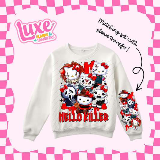 Hello Horror | DTF Heat Transfer | #21