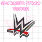 3D Printed Straw Topper | Wrestling
