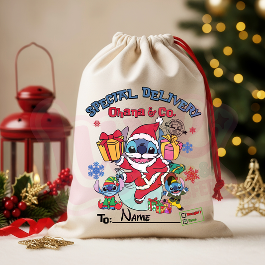 Toys | Santa Sack DTF Heat Transfer | #22