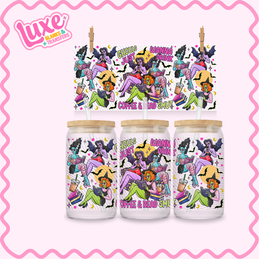 16oz UV DTF Wrap | Ghouls Smut | #3107
