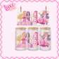 16oz UV DTF Wrap | B Girl Pink | #2622