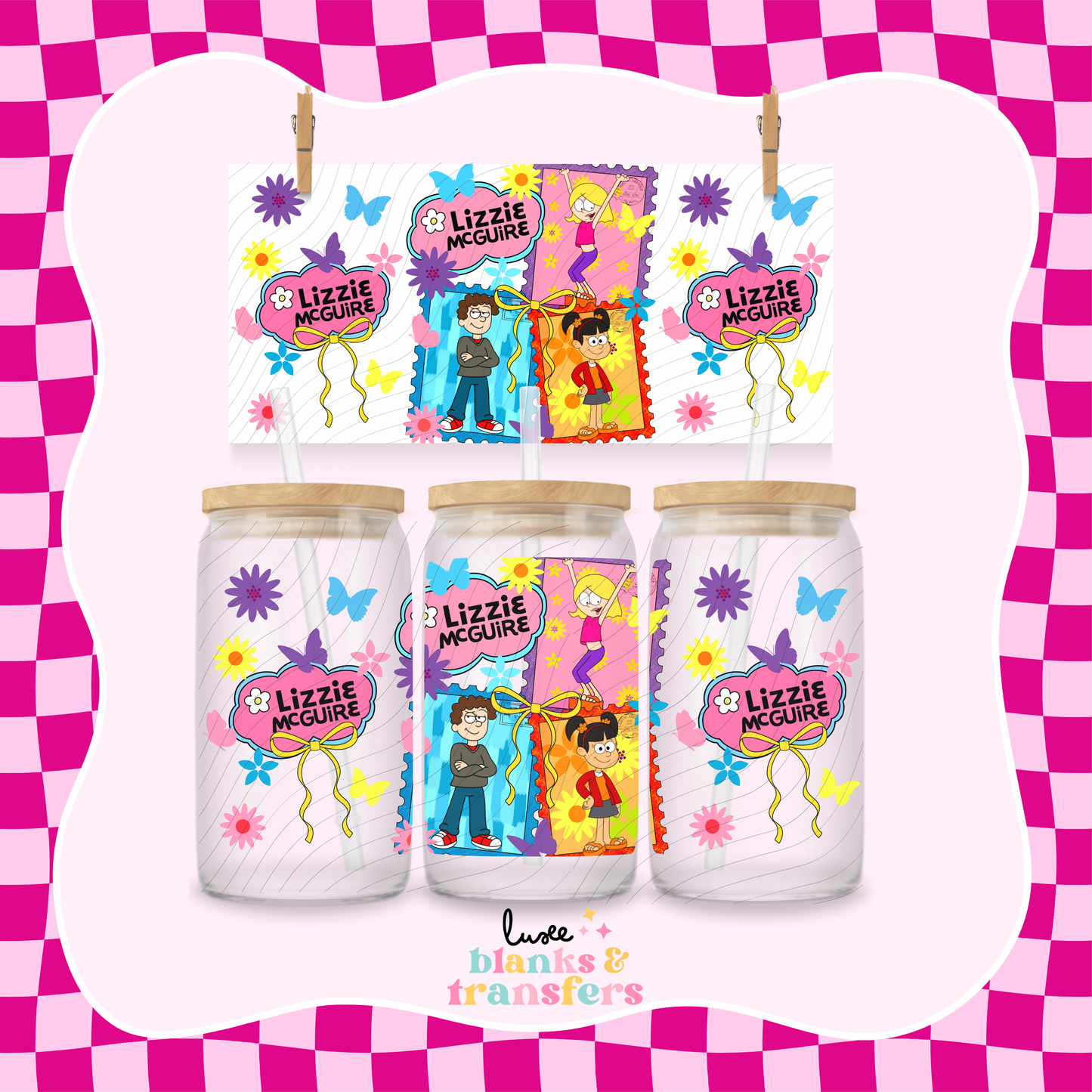 Lizzie Stamps UV DTF Wrap (#848)