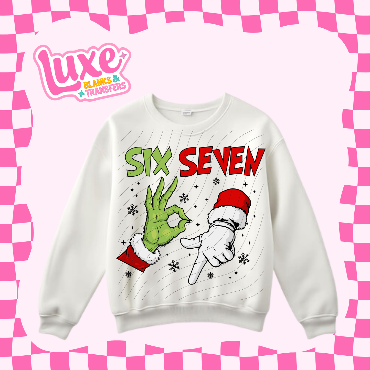 Six Seven Xmas | DTF Heat Transfer | #226