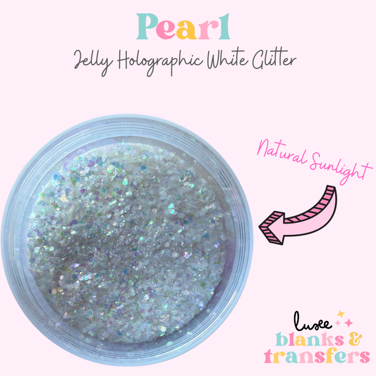 “Pearl” Chunky Mix Glitter