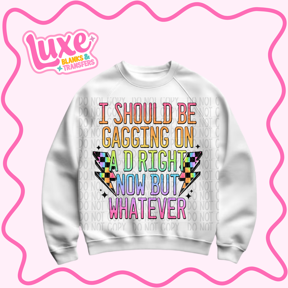 DTF Heat Transfer | Naughty Funny Adult | #1500