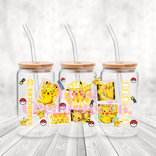 Yellow Kids UV DTF Wrap (#186)