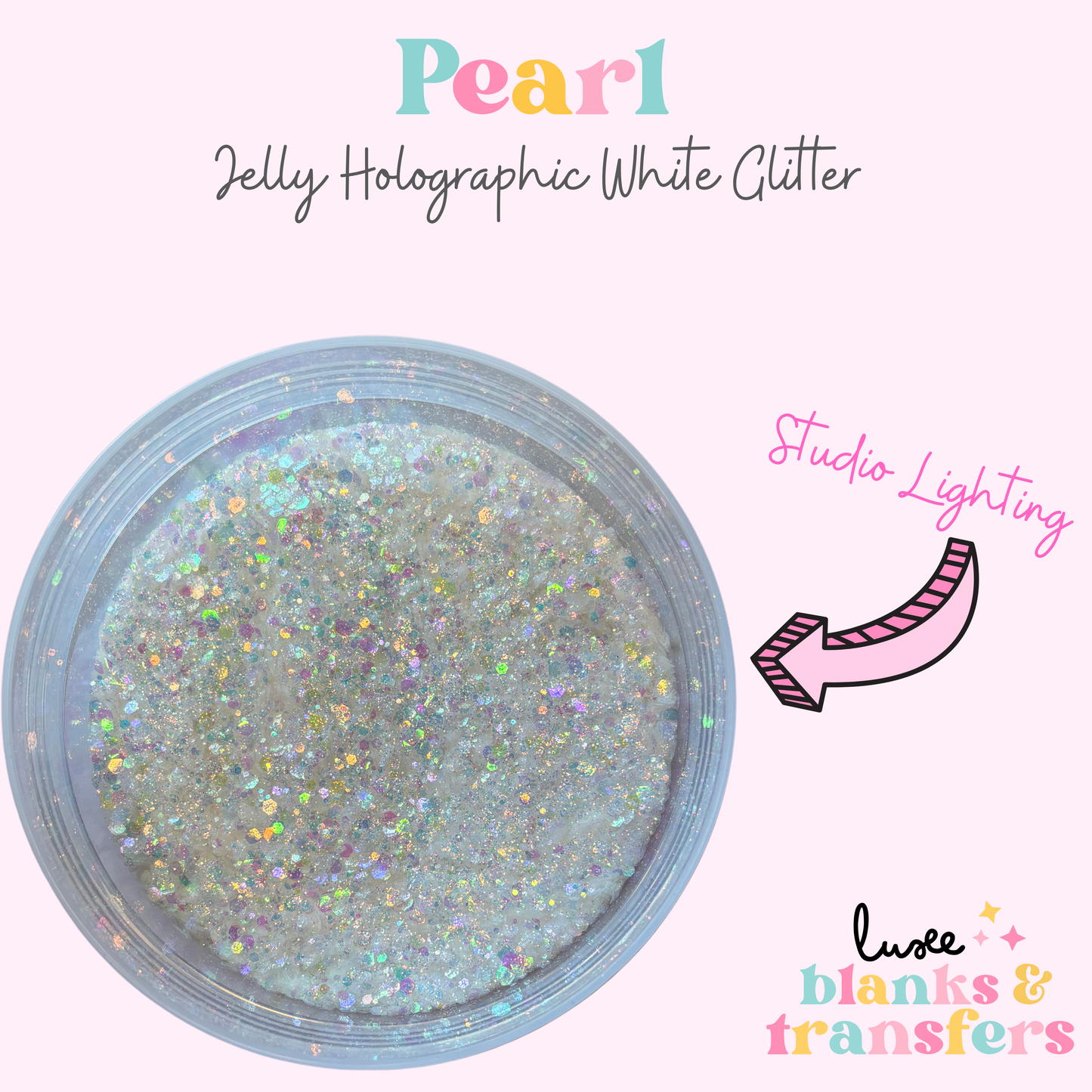 “Pearl” Chunky Mix Glitter