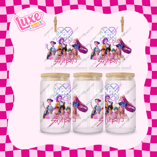 16oz UV DTF Wrap | K-Pop | #1836