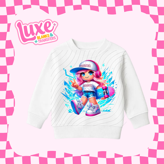 Blox Girl | Kids DTF Heat Transfer | #45