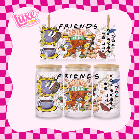 16oz UV DTF Wrap | Friends | #1840