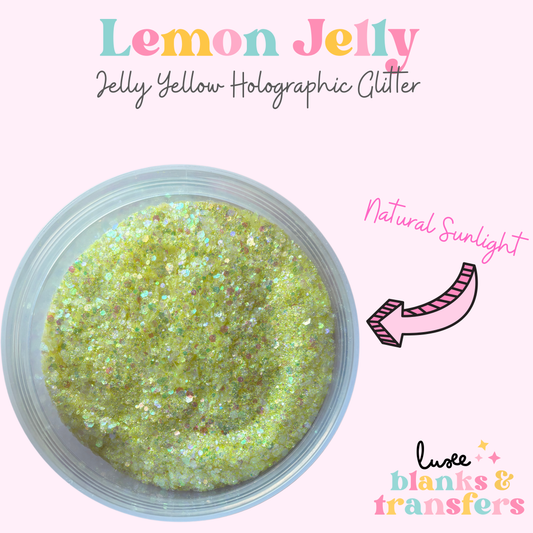 “Lemon Jelly” Chunky Mix Glitter