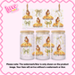 16oz UV DTF Wrap | B3auty Yellow Bows | #192