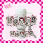 Mini Keychain Tumbler UV DTF Wrap | Horror | #E23