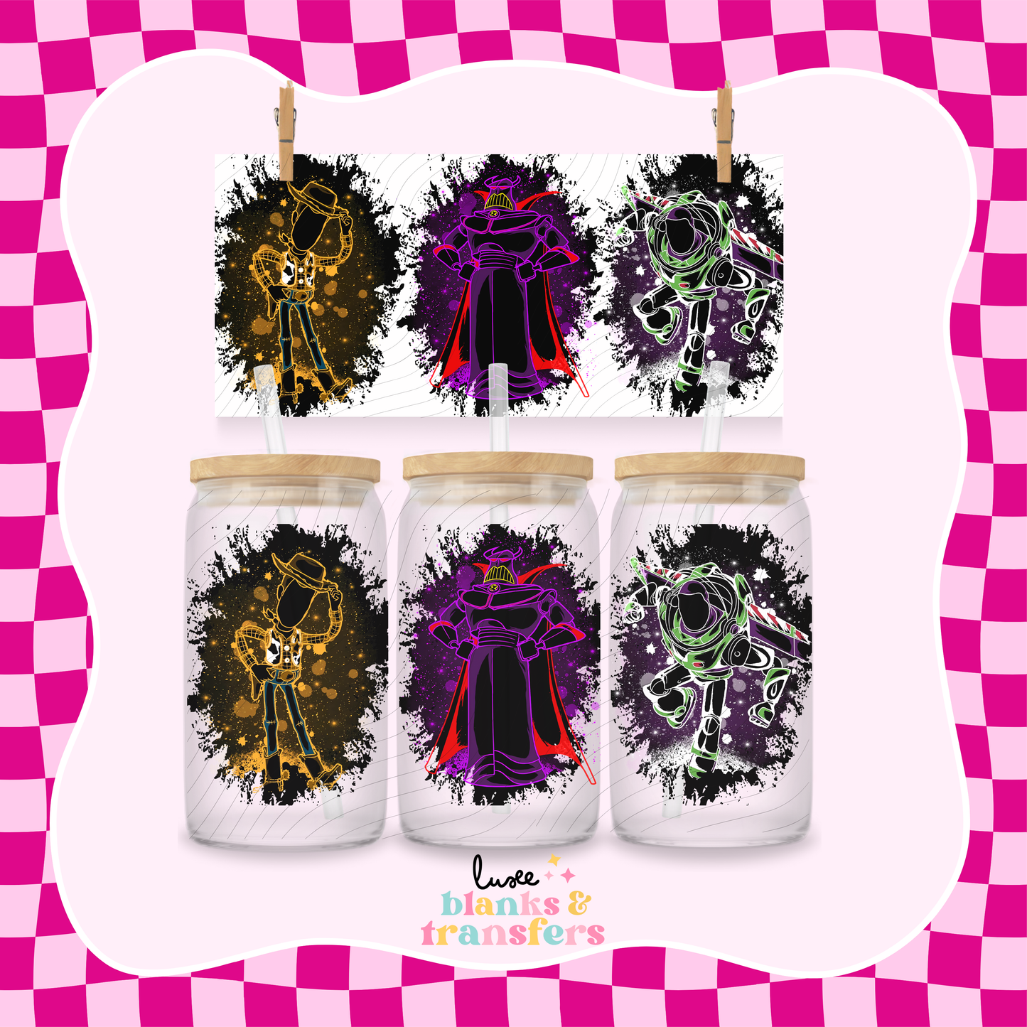 Shadow T Story UV DTF Wrap (#371)