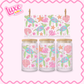 16oz UV DTF Wrap | Pastel Turtles | #3395