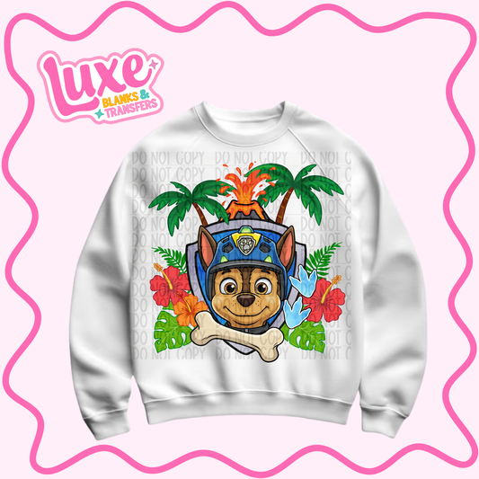 DTF Heat Transfer | Chase Floral | #1249