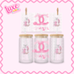 16oz UV DTF Wrap | CC Pink Watercolour | #2633