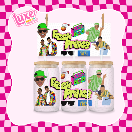 Fresh Prince | 16oz UV DTF Wrap | #1356