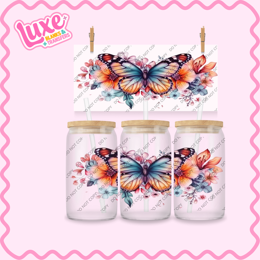 16oz UV DTF Wrap | Butterfly | #2326