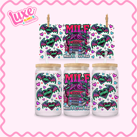 16oz UV DTF Wrap | ACOTAR Fae | #3120