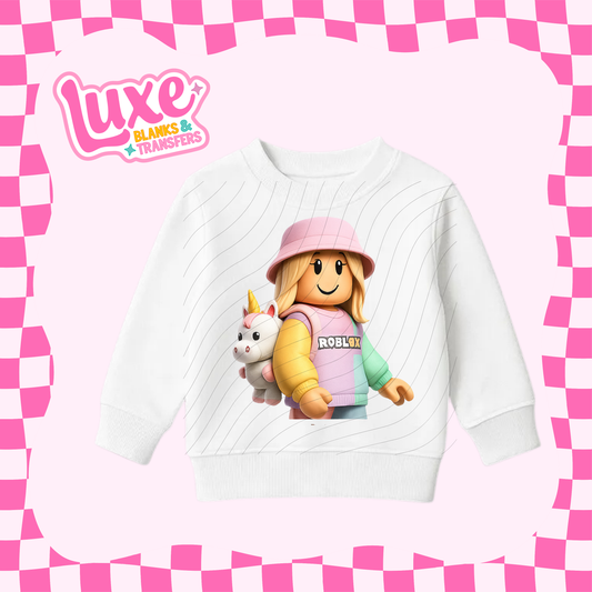 Blox Girl | Kids DTF Heat Transfer | #54