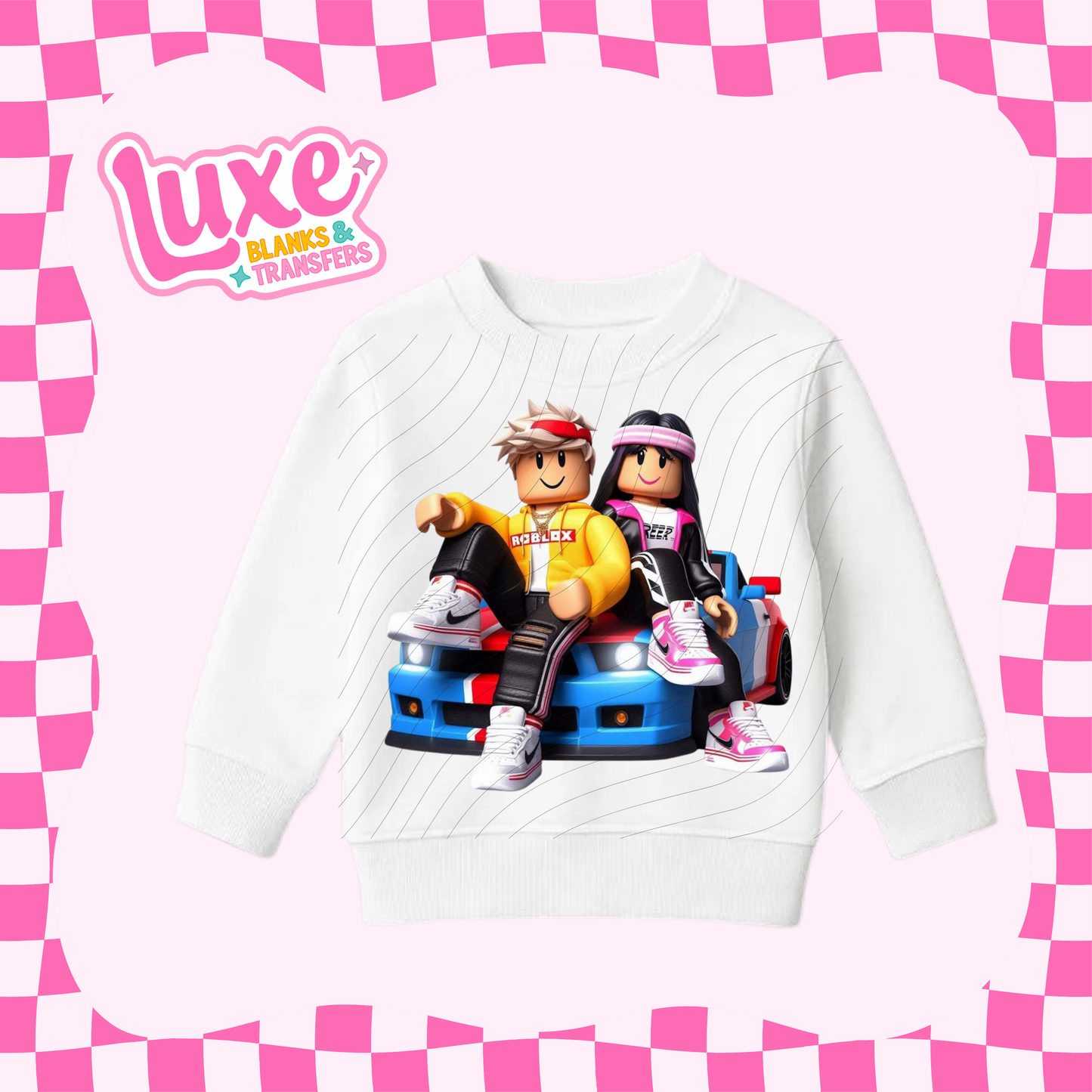 Blox Car | Kids DTF Heat Transfer | #55