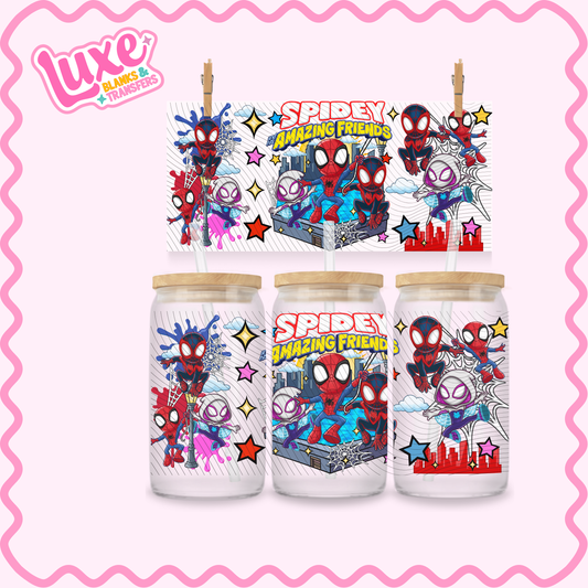 16oz UV DTF Wrap | Spidey Amazing | #3122