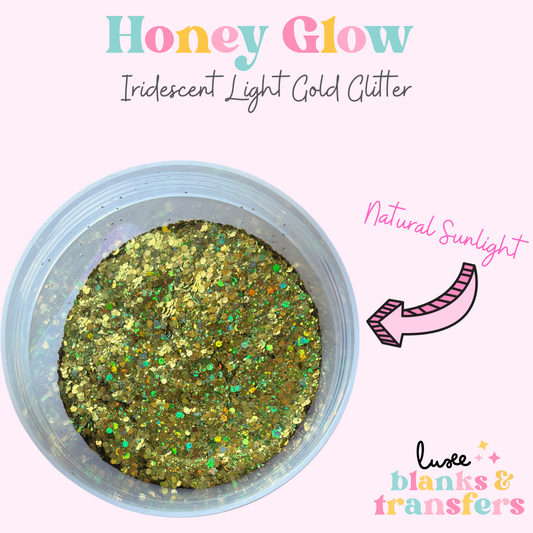 “Honey Glow” Chunky Mix Glitter