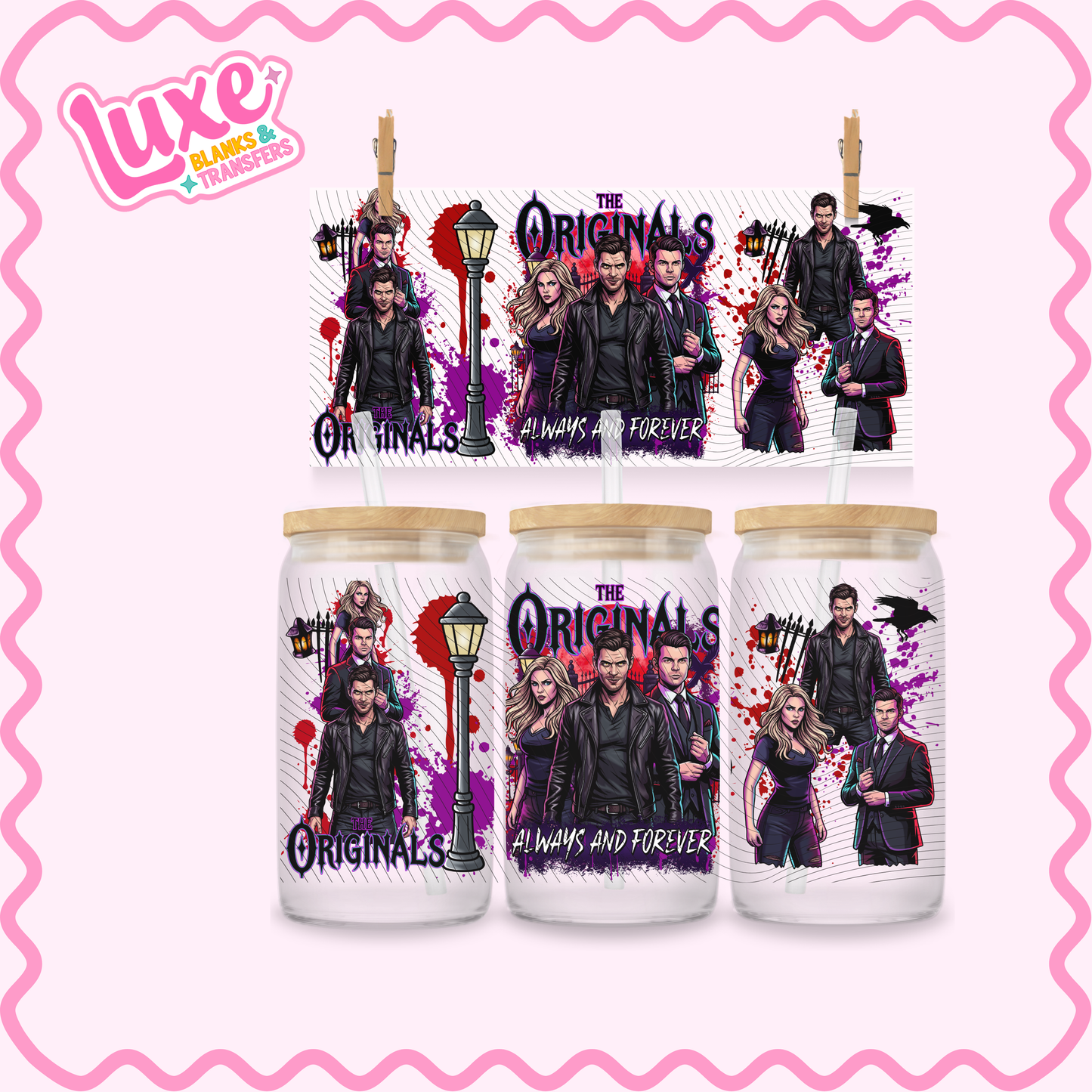 16oz UV DTF Wrap |The Originals | #3124