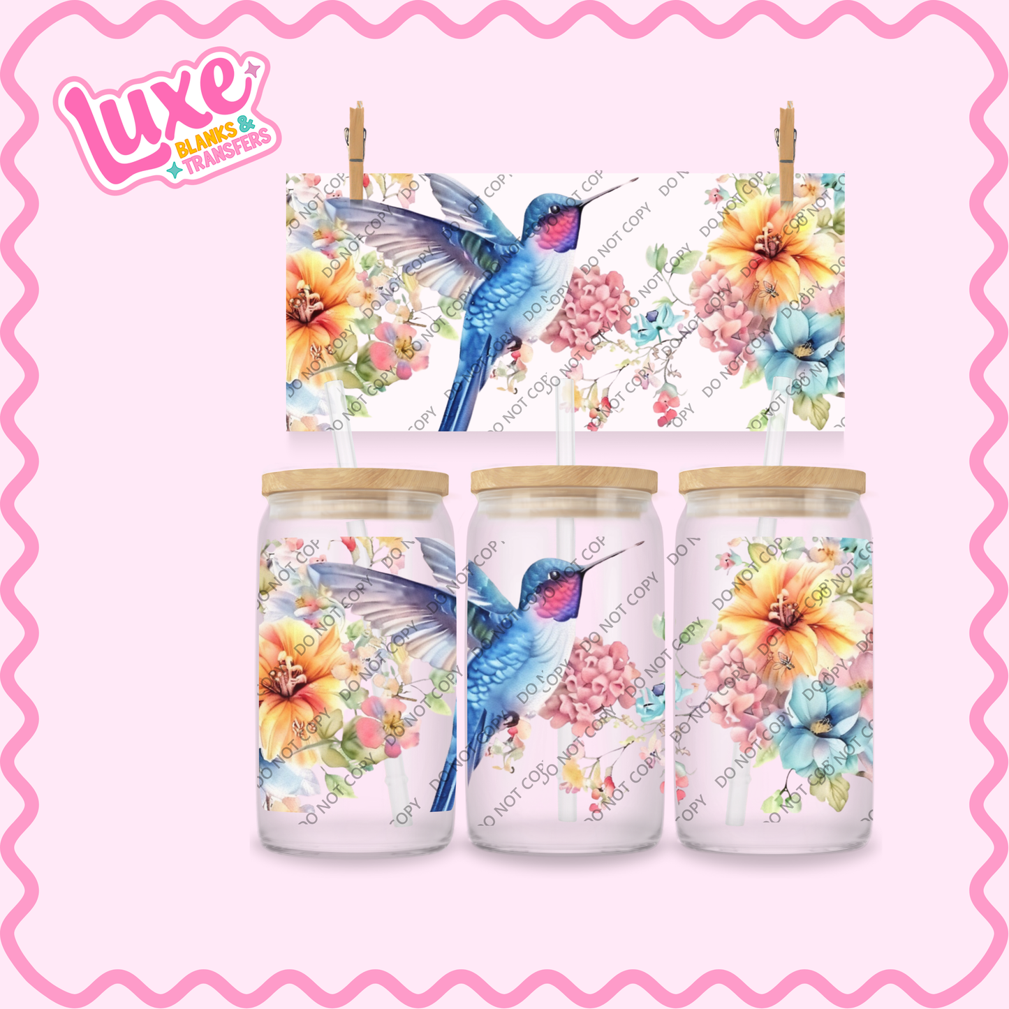 16oz UV DTF Wrap | Bird | #2331