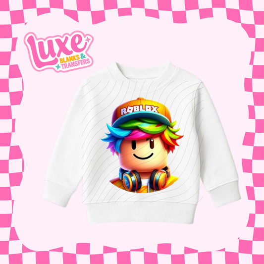 Blox Hat | Kids DTF Heat Transfer | #58